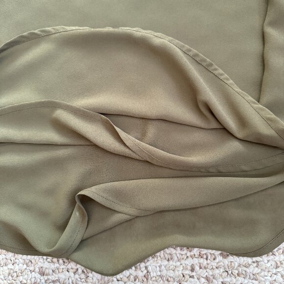 Naked Zebra‎ zippered sides tank double layers zipper pocket Olive Green S - Picture 8 of 10